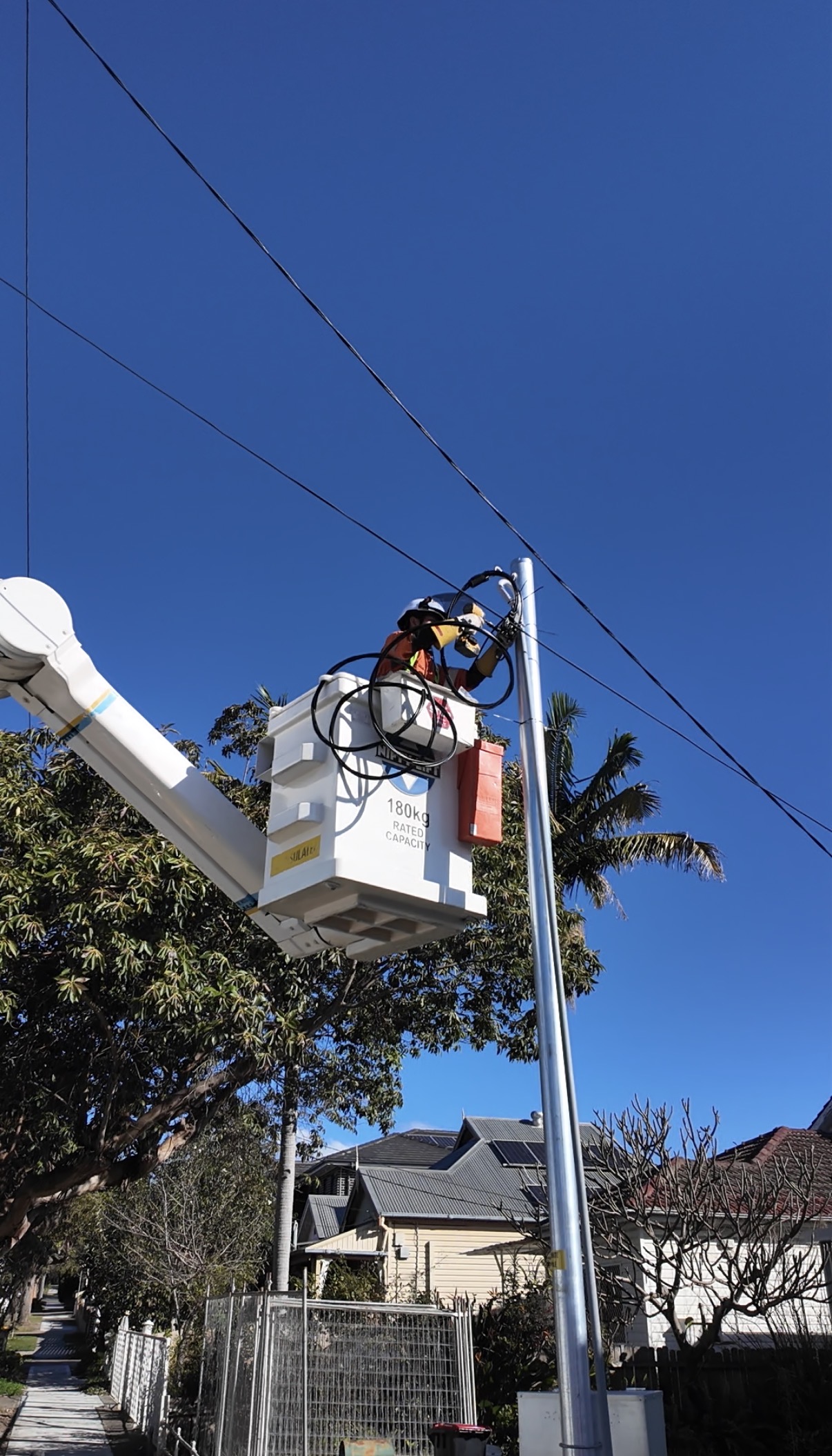 private power pole